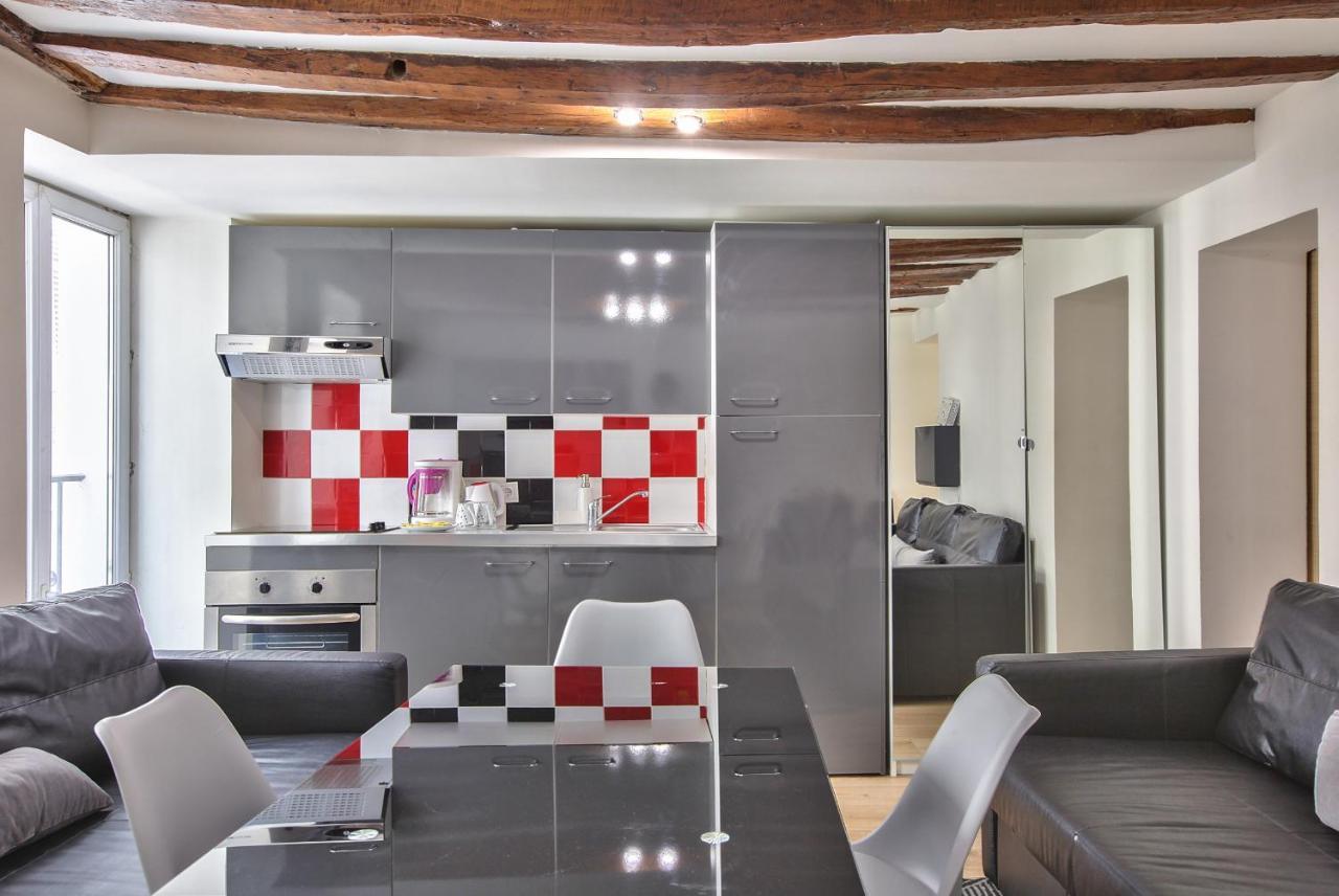 10 Design Flat Paris Grand Boulevards Buitenkant foto