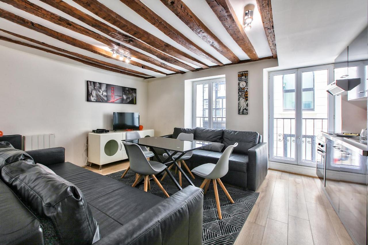 10 Design Flat Paris Grand Boulevards Buitenkant foto
