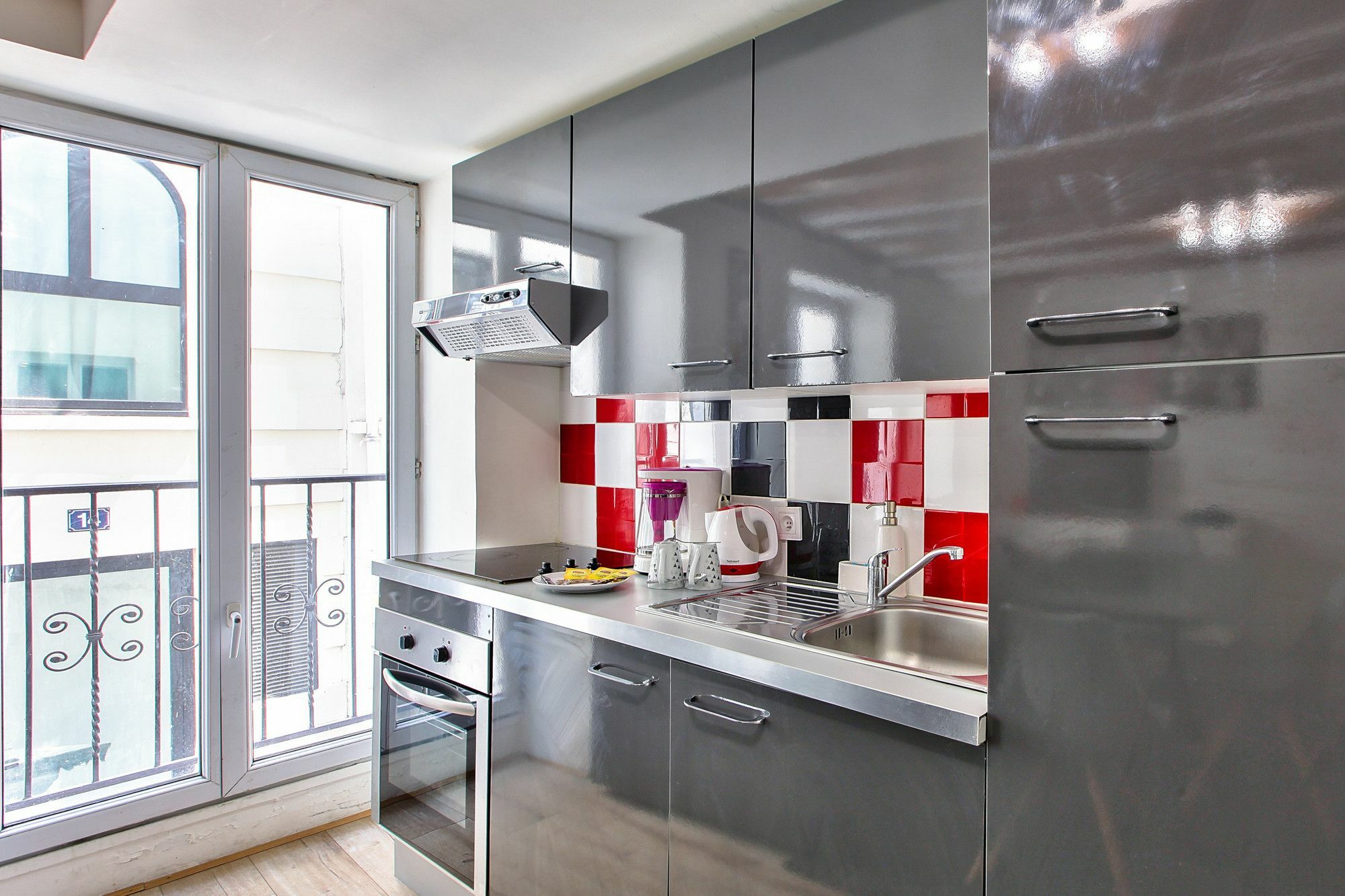 10 Design Flat Paris Grand Boulevards Buitenkant foto