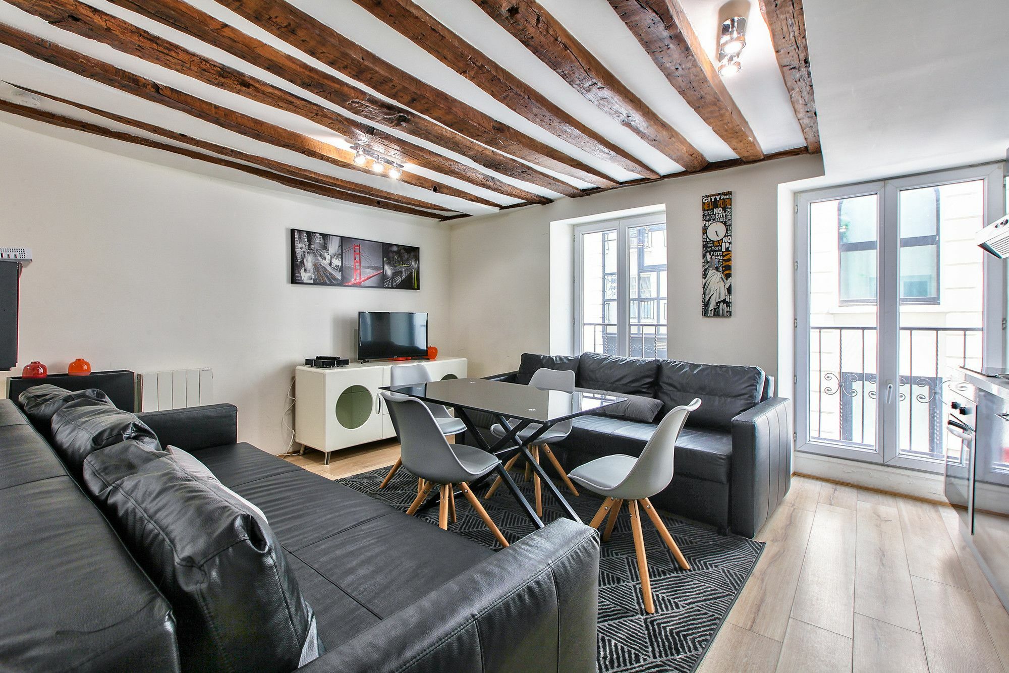 10 Design Flat Paris Grand Boulevards Buitenkant foto