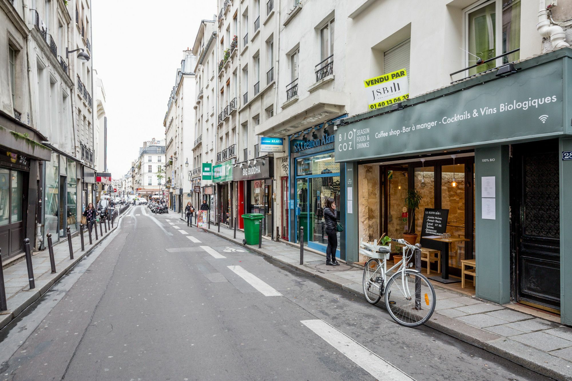10 Design Flat Paris Grand Boulevards Buitenkant foto