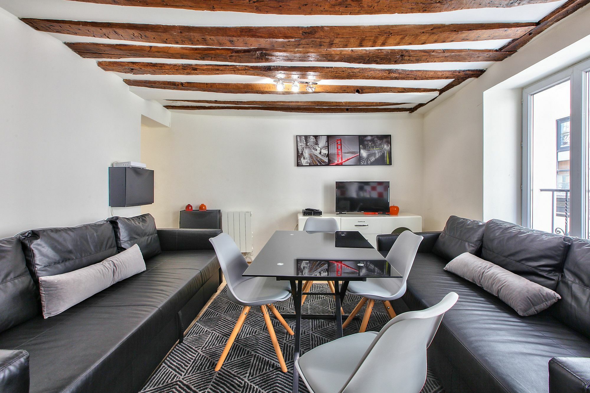 10 Design Flat Paris Grand Boulevards Buitenkant foto