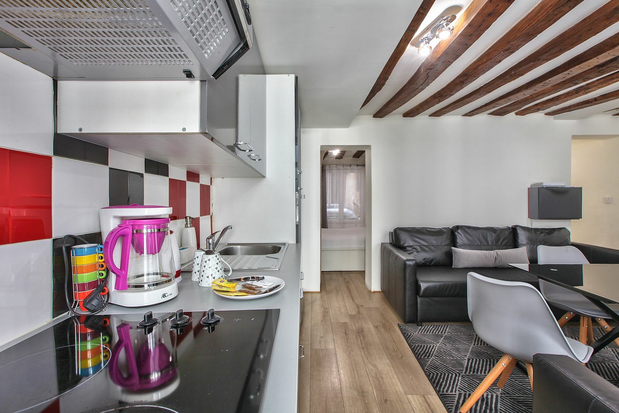 10 Design Flat Paris Grand Boulevards Buitenkant foto
